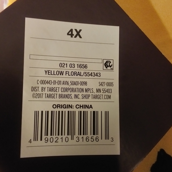 Ava & Viv Yellow Floral Dress - Picture 6 of 6